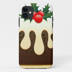 christmas puddings iPhone 11 case