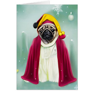 Christmas Pug