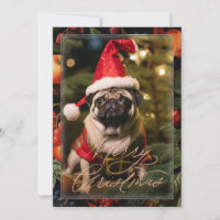 Christmas Pug Elf