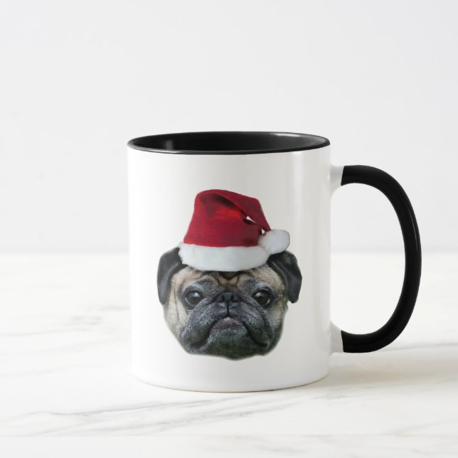 Christmas pug mug (Right)