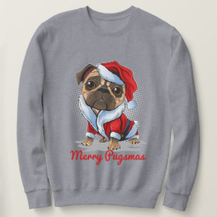 Christmas Pug Sweatshirt