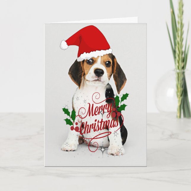 Christmas Puppy Card (Front)