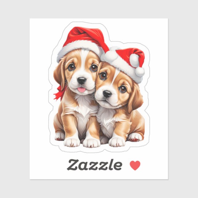 Christmas Puppy Dogs (Sheet)
