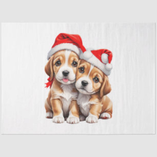 Christmas Puppy Dogs Tissue Paper