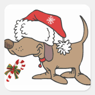 **CHRISTMAS PUPPY** STICKERS