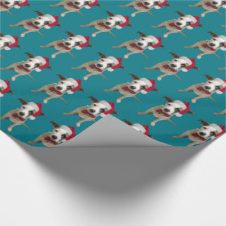 Christmas Puppy Wrapping Paper
