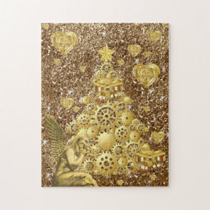 Christmas Puzzle Golf Angel