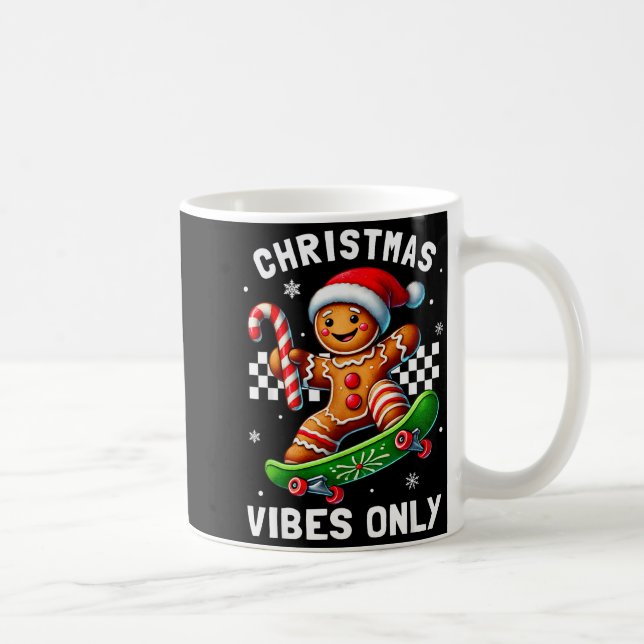 Christmas Pyjamas Funny Gingerbread Ginger Christm Coffee Mug (Right)