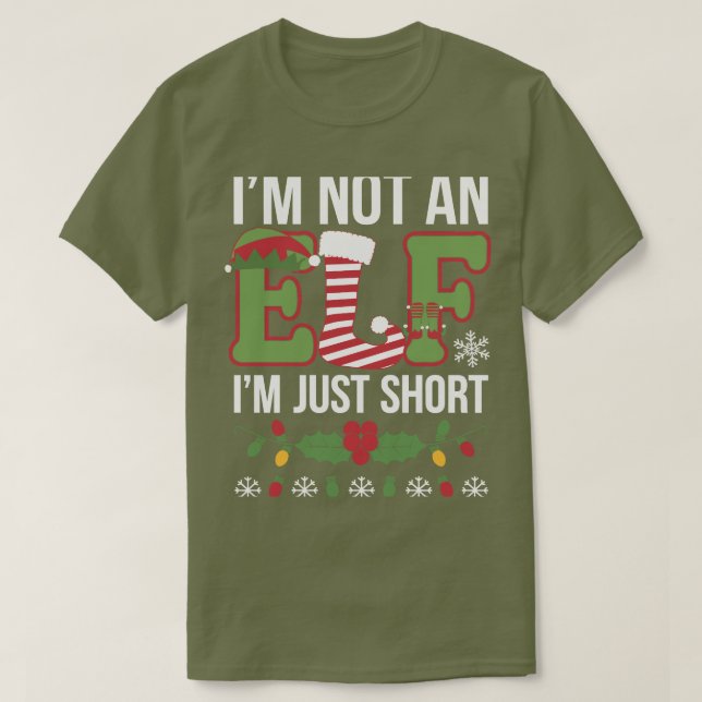 Christmas Pyjamas PJ Men Women Tee xmas (Design Front)