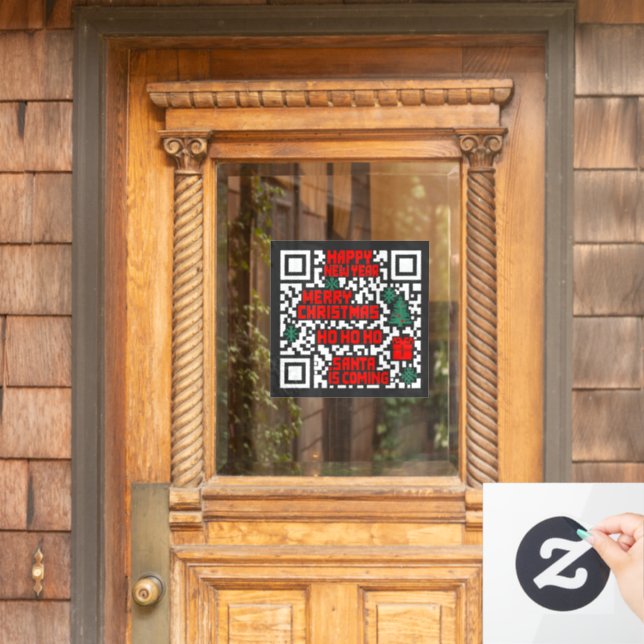 Christmas QR Code gift (Home Door)