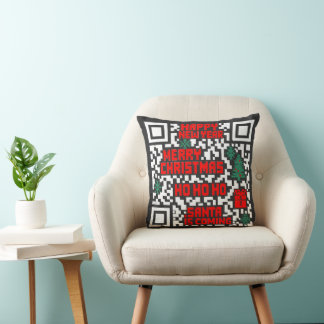 Christmas QR Code gift Cushion