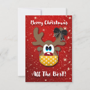 CHRISTMAS QUARENTINE LOCKDOWN -JAILMATECARDS THANK YOU CARD