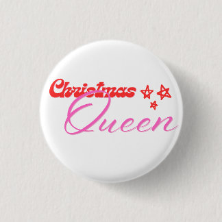 Christmas Queen 3 Cm Round Badge