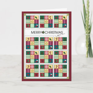 Christmas Quilt Christmas Card