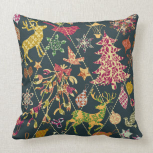 Christmas Quilt Cushion
