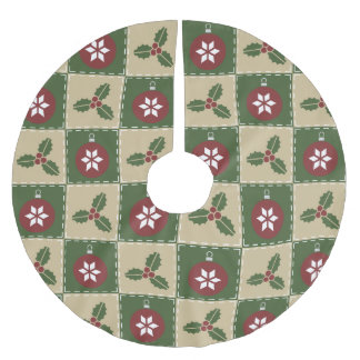 Christmas Quilt Tree Skirt