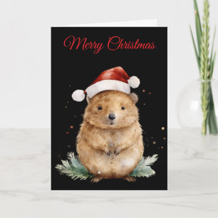 Christmas Quokka  Holiday Card