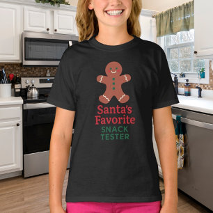 Christmas quote funny snack tester T-Shirt