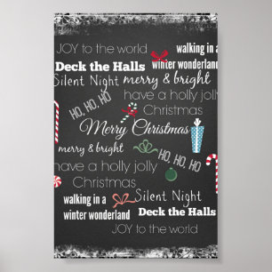 Christmas Quote Typography Poster