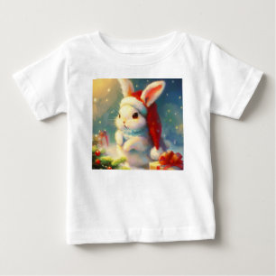 Christmas Rabbit 2 Baby T-Shirt
