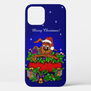 Christmas Rabbit iPhone 12 Case