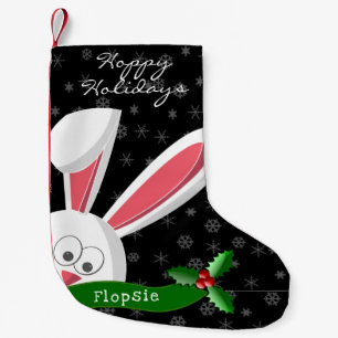 Christmas Rabbit Christmas Stocking