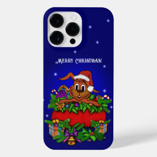 Christmas Rabbit iPhone 14 Pro Max Case