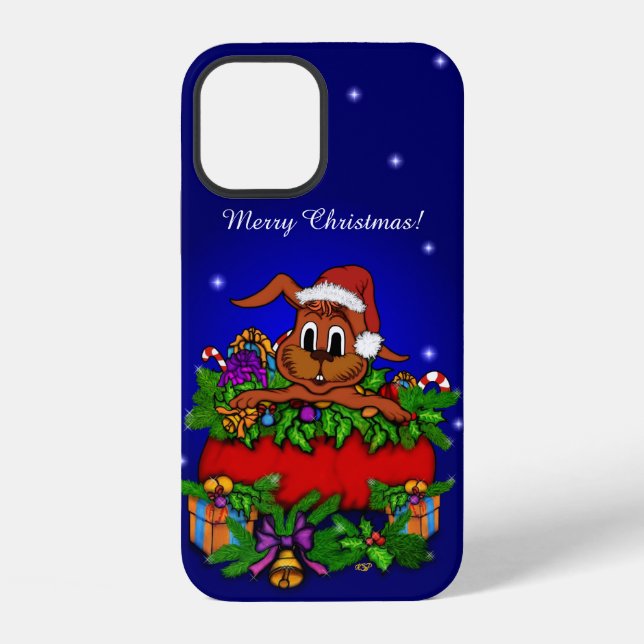 Christmas Rabbit iPhone Case (Back)