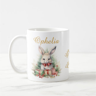 Christmas Rabbit Mug