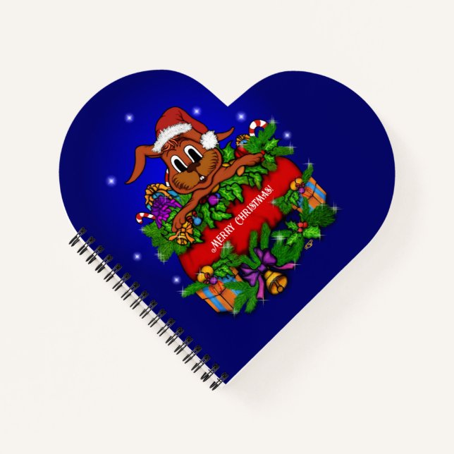 Christmas Rabbit Notebook (Front)