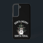 Christmas Racoon Sorta Merry Sorta Feral Xmas Samsung Galaxy Case<br><div class="desc">Christmas Racoon Sorta Merry Sorta Feral Xmas</div>