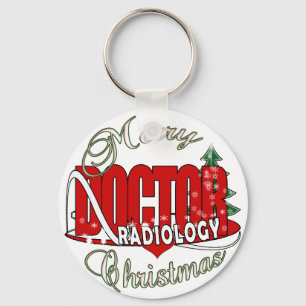 CHRISTMAS RADIOLOGY DOCTOR KEY RING