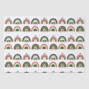 Christmas Rainbow Let it Snow Tissue Paper