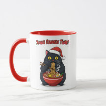 Christmas Ramen Cat – Xmas Ramen Time