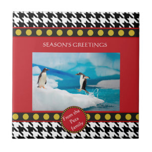 Christmas range Dogtooth, Houndstooth Tile