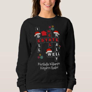 CHRISTMAS Real Estate I SELL REALLY WELL Realtor Sweatshirt