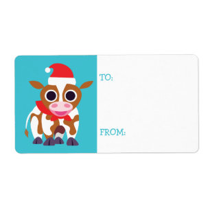 Christmas Reba the Cow