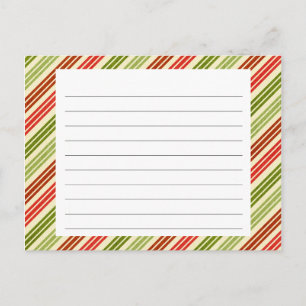 Christmas Recipe Card
