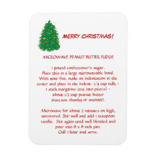 Christmas Recipe Magnet
