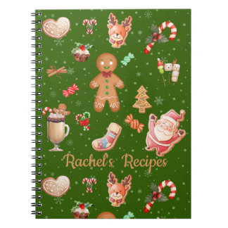 Christmas Recipes Notebook