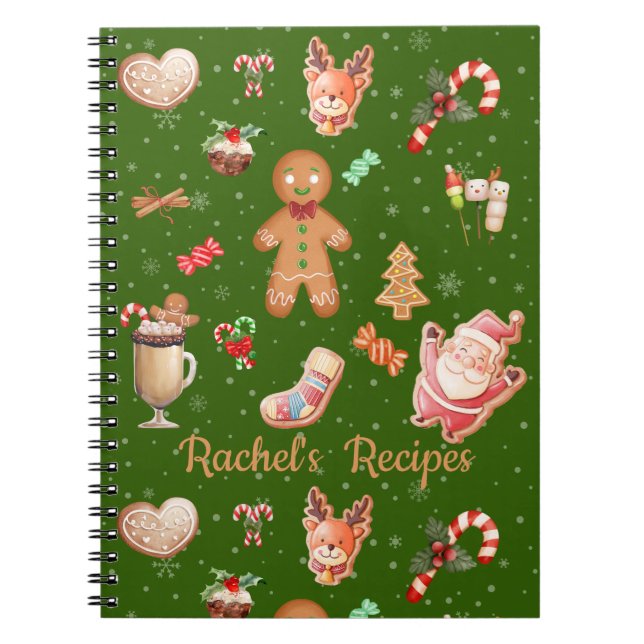 Christmas Recipes Notebook (Front)