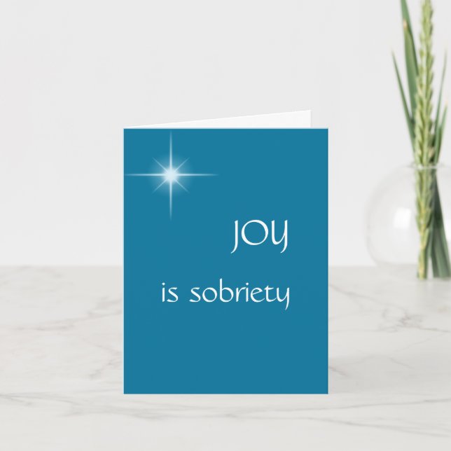 Christmas recovery card - customisable! (Front)