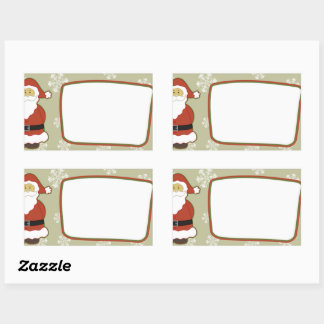 Christmas Rectangular Sticker