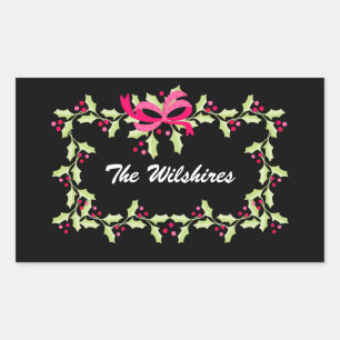 Christmas Rectangular Sticker