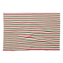 Christmas Red and Green Towels