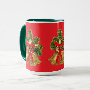 Christmas Red and Holiday Green Mug