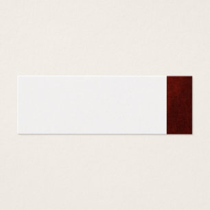 Christmas Red and White Message Card