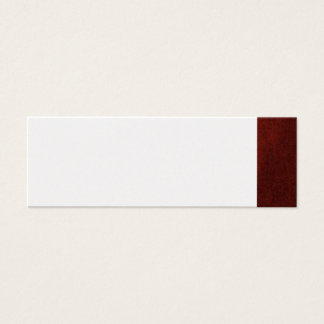 Christmas Red and White Message Card