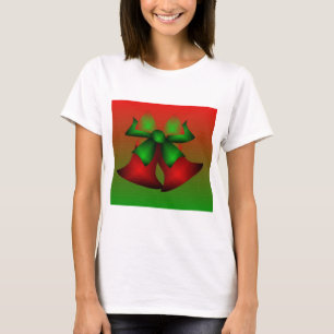 Christmas Red Bells Happy Holidays I T-Shirt