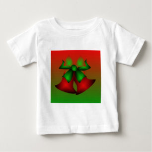 Christmas Red Bells T-Shirt - Customisable